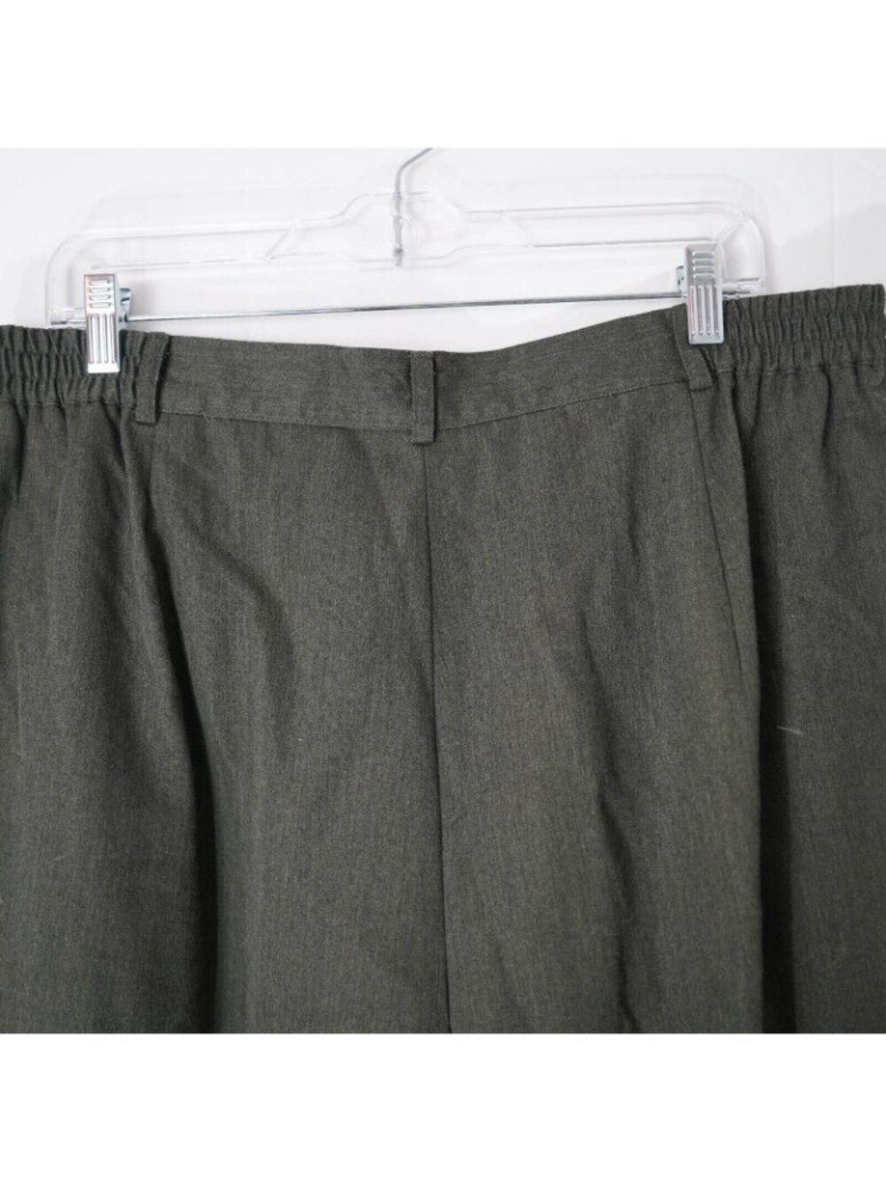 Vintage Spiegel For You Dress Pants Womens 20 36x27 Gray Tweed Office Bottoms - Picture 7 of 8